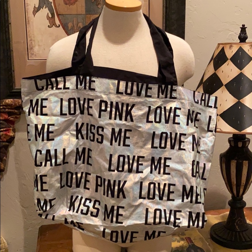 PINK tote bag